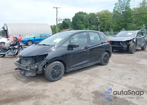 2018 Honda Fit Sport из США, поврежденный, VIN 3HGGK5H65JM728380